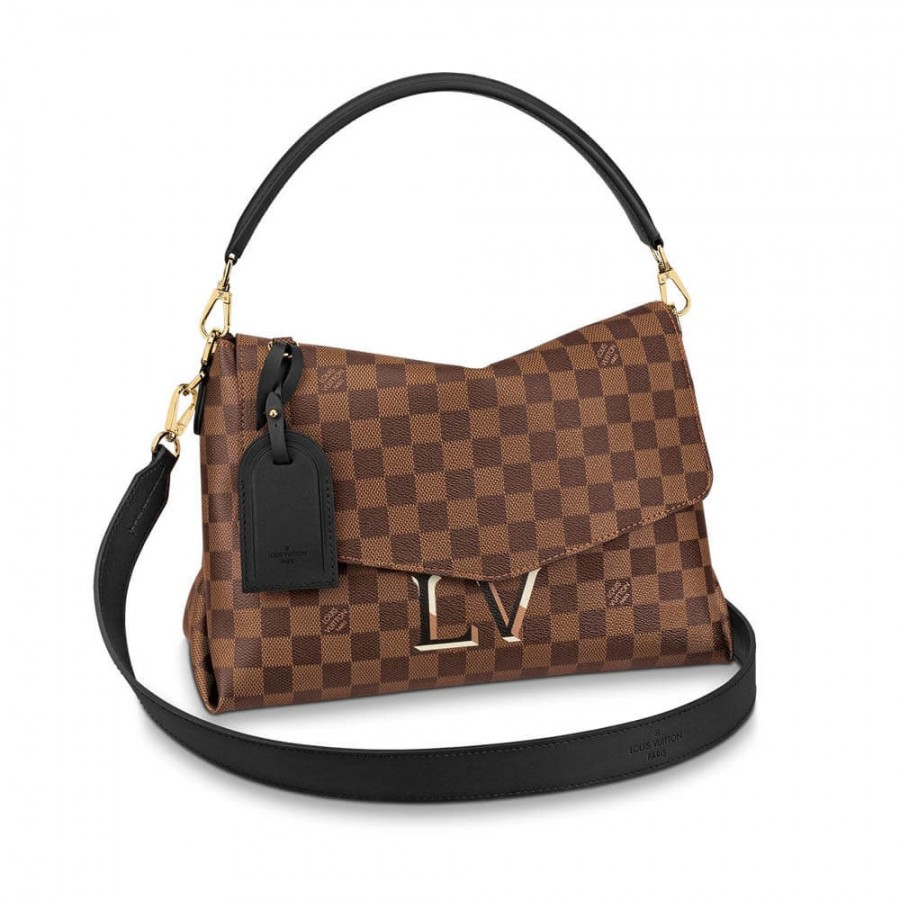 Louis Vuitton Damier Ebene Canvas Beaubourg MM N40176