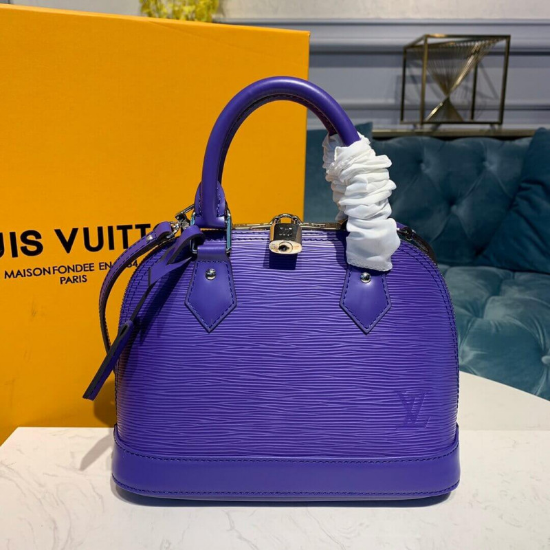 Louis Vuitton Epi Leather Alma BB M40302 Purple