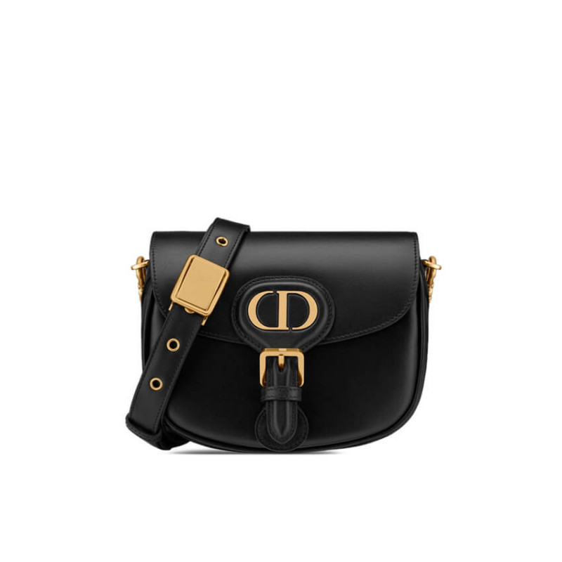 Christian Dior Small Bobby Bag In Box Calfskin M9317