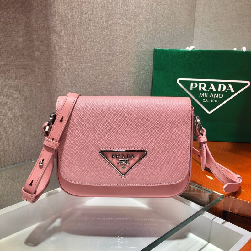 Prada Saffiano Leather Shoulder Bag 1BD249