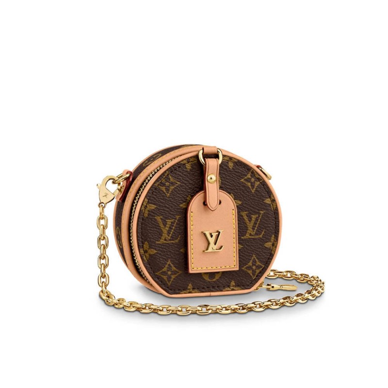 Louis Vuitton Monogram Boite Chapeau Necklace M68570 M68577