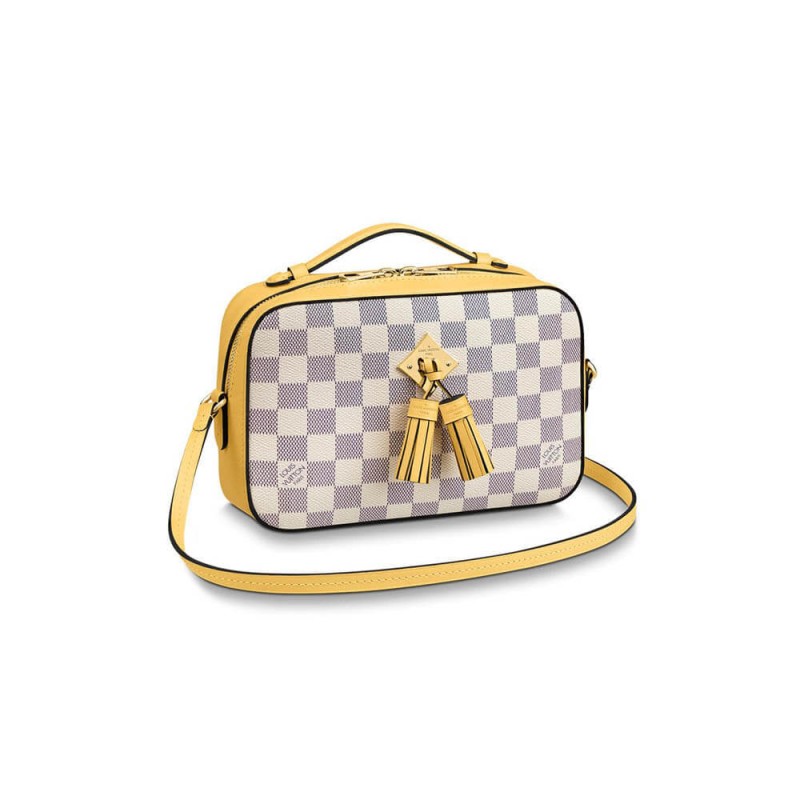 Louis Vuitton Damier Azur Canvas Saintonge N40154