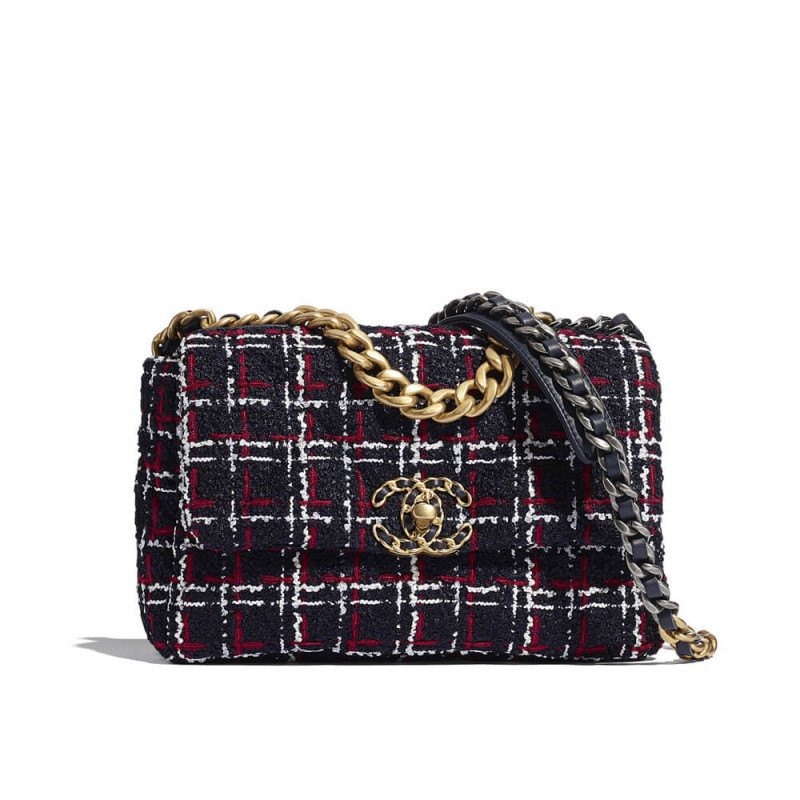 Chanel 19 Flap Bag in Tweed AS1160