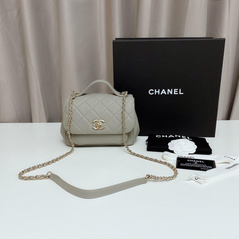 Chanel Quilted Caviar Leather Small Business Affinity Bag A93749