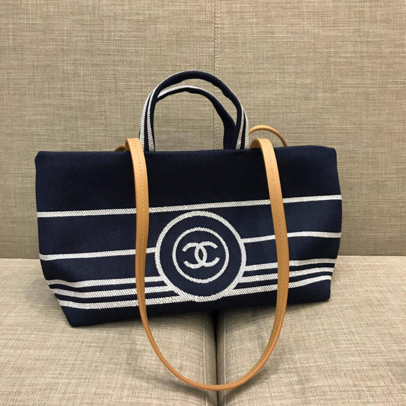 Chanel Denim Large Tote A92241