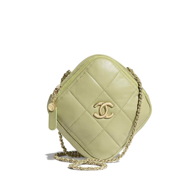 Chanel Small Diamond Bag AS2201 in Lambskin