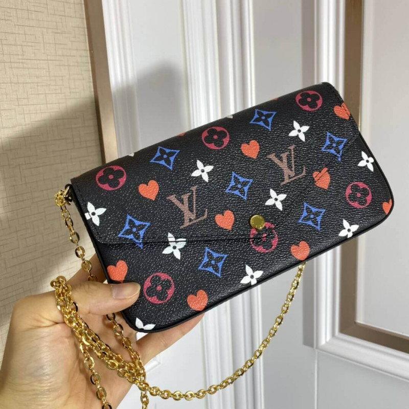 Louis Vuitton Monogram Multicolor Felicie Pochette M61276