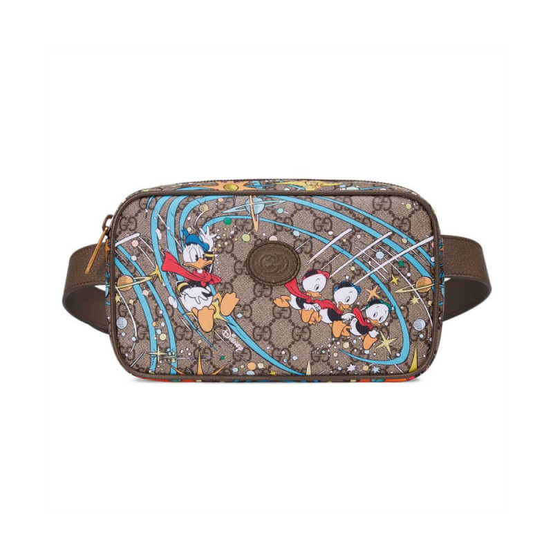 Disney x Gucci Donald Duck Print Belt Bag 602695