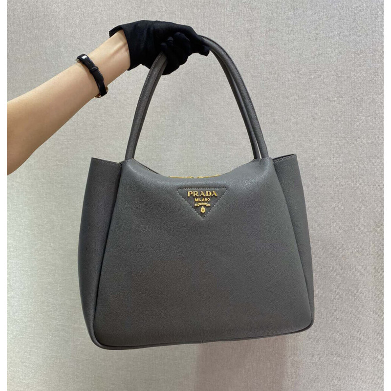 Prada Deerskin Leather Tote Bag 1BC142