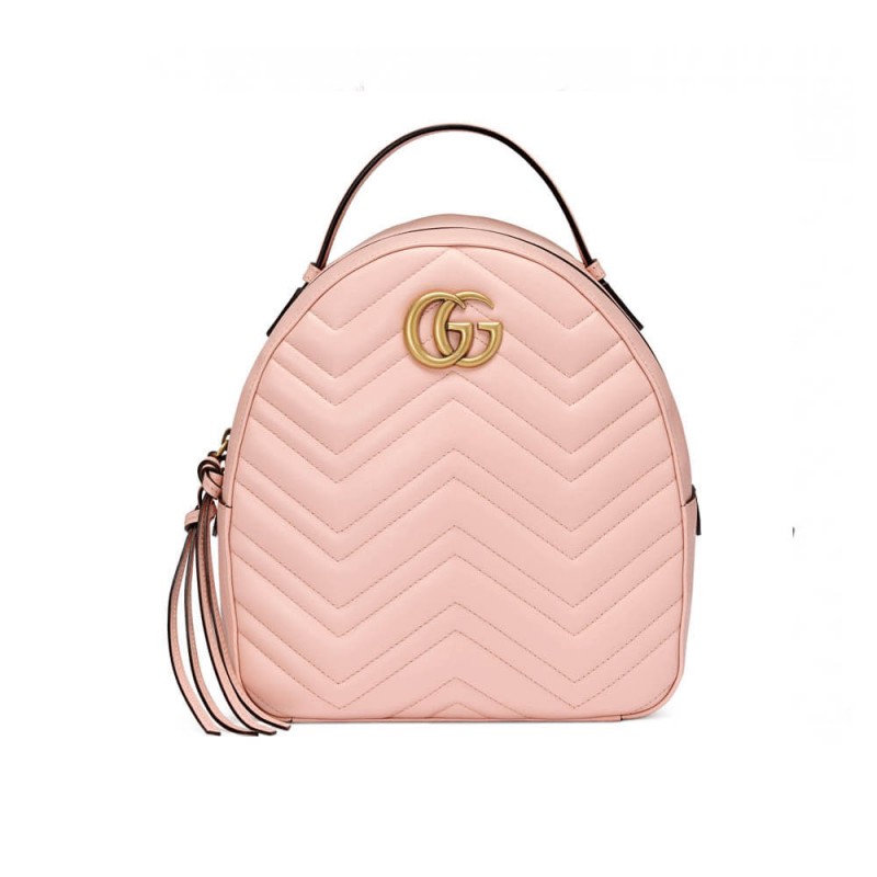 Gucci GG Marmont Quilted Leather Backpack 476671