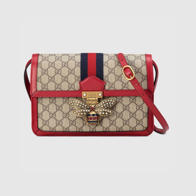 Gucci Queen Margaret GG Supreme Medium Shoulder Bag 524356