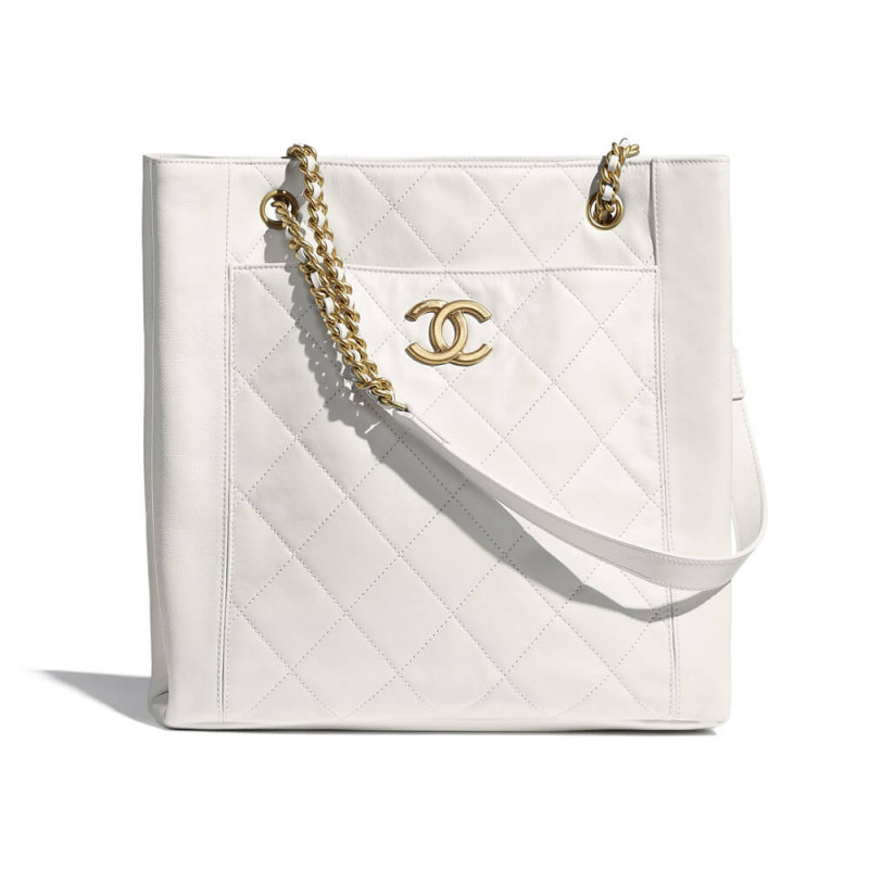 Chanel Calfskin Small Tote AS2295