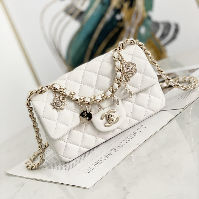 Chanel Lambskin Flap Bag AS2326