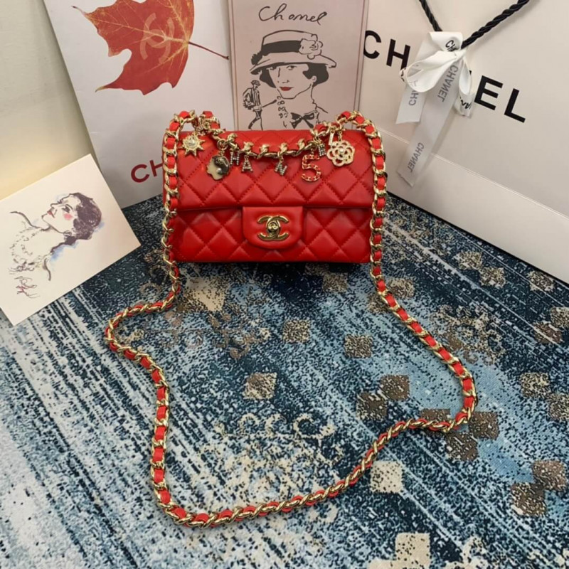 Chanel Lambskin Flap Bag AS2326