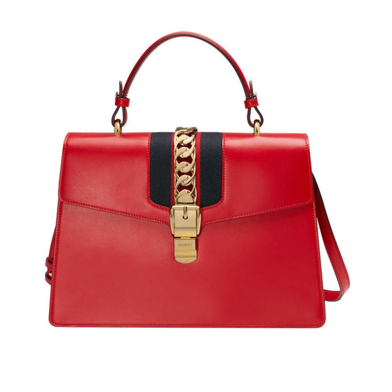 Gucci Sylvie Medium Top Handle Bag 431665