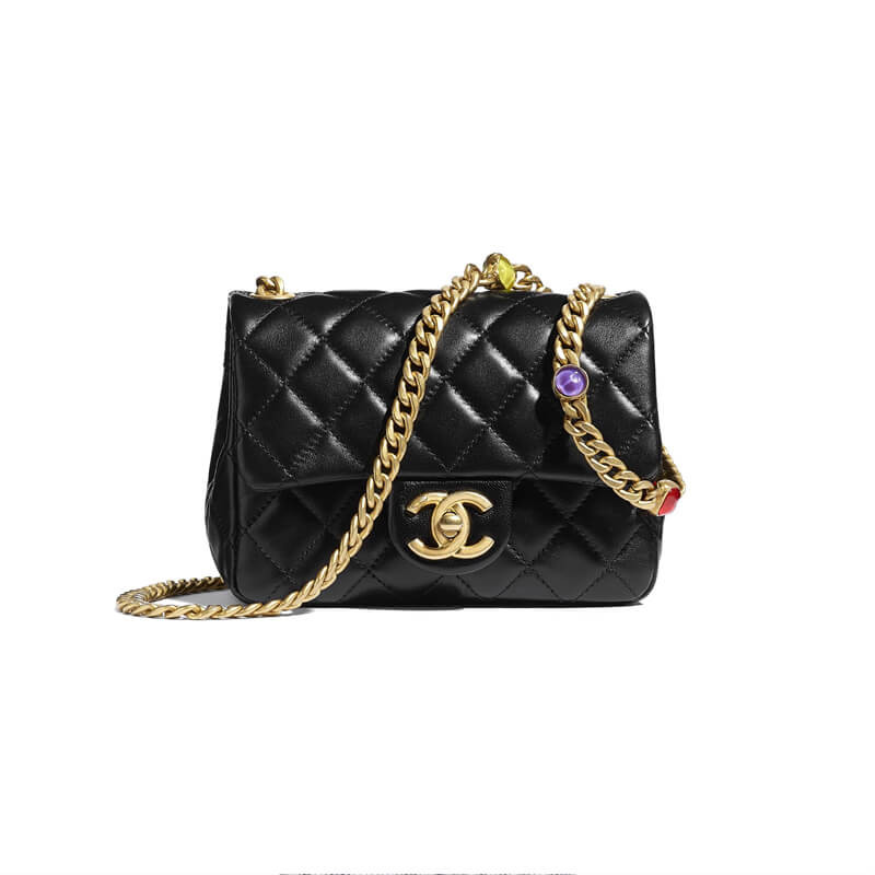 Chanel Mini Square Resin Bag AS2379