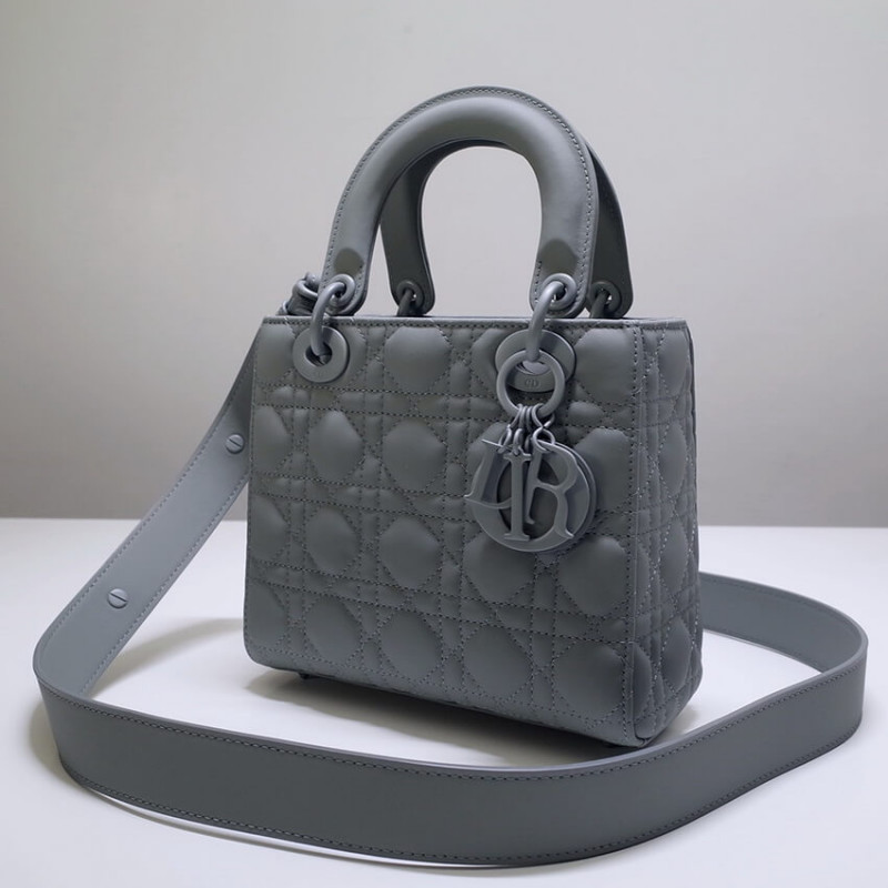 Lady Dior My ABCDior Bag in Ultramatte Cannage Calfskin M0538