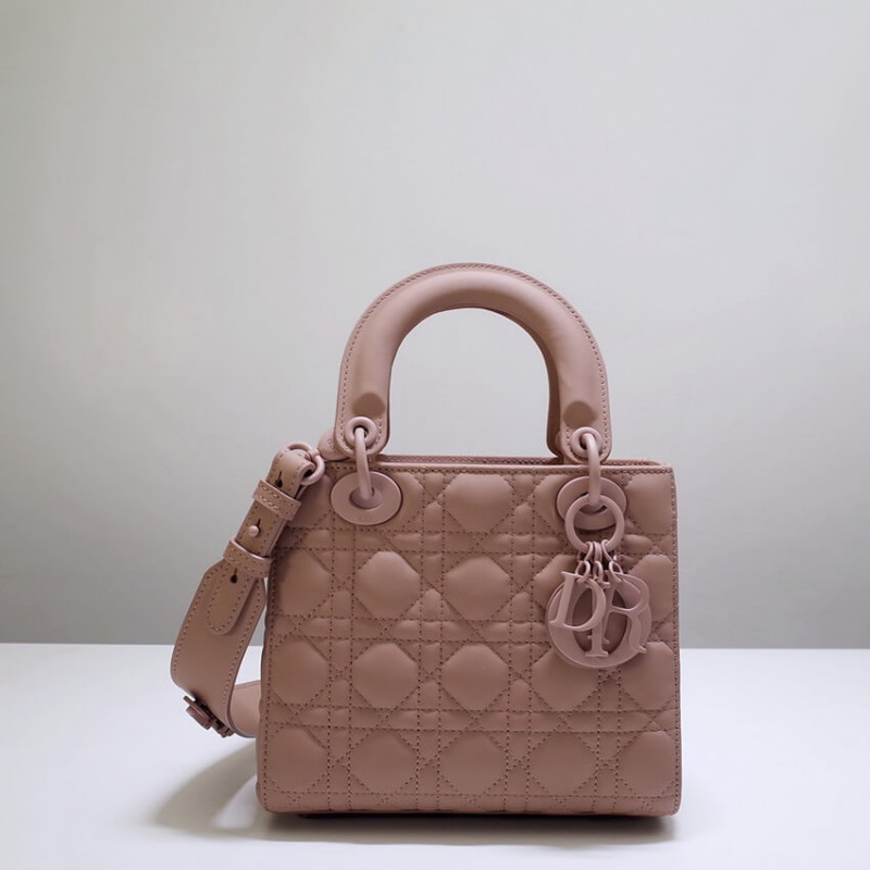 Lady Dior My ABCDior Bag in Ultramatte Cannage Calfskin M0538