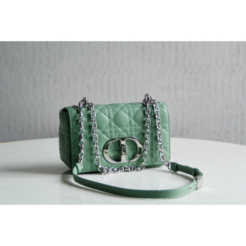 Dior Small Caro Bag in Supple Cannage Calfskin M9241