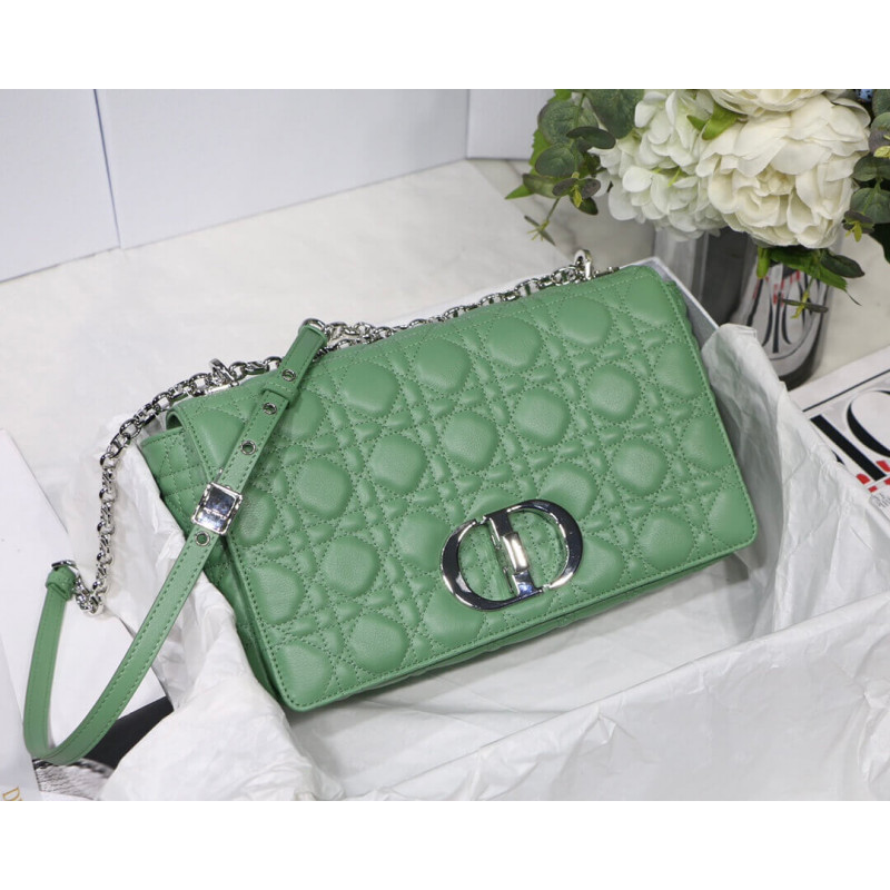 Dior Large Caro Bag in Supple Cannage Calfskin M9243