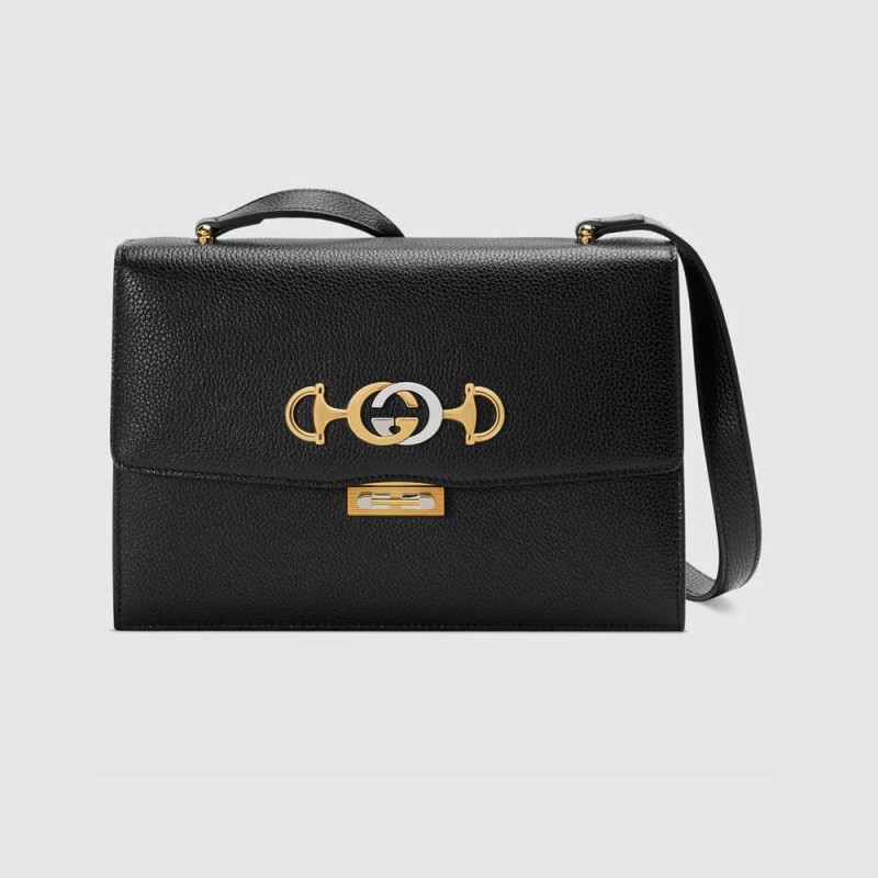 Gucci Zumi Grainy Leather Small Shoulder Bag 576388