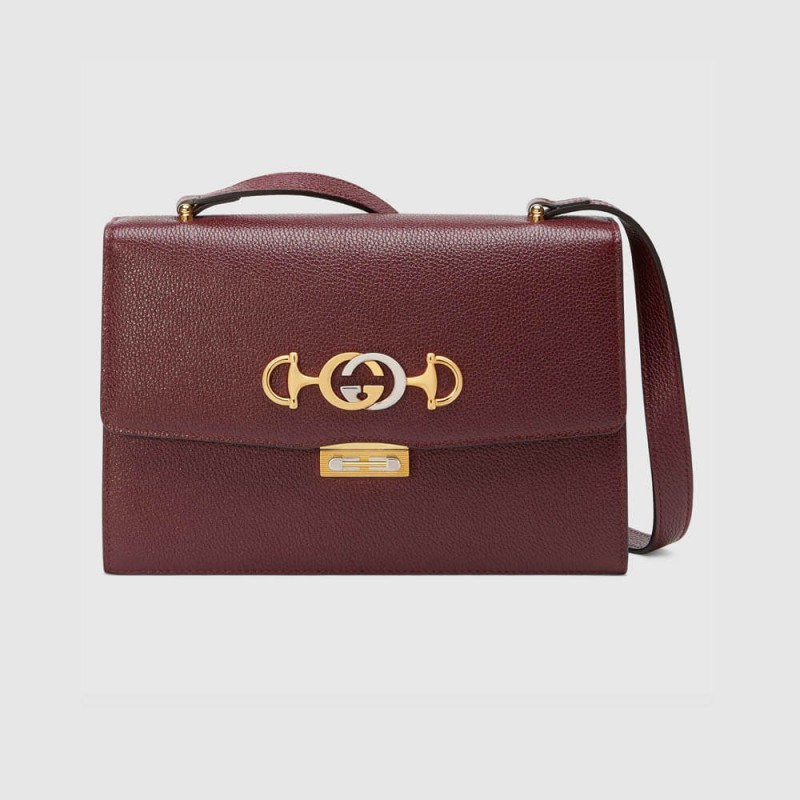 Gucci Zumi Grainy Leather Small Shoulder Bag 576388