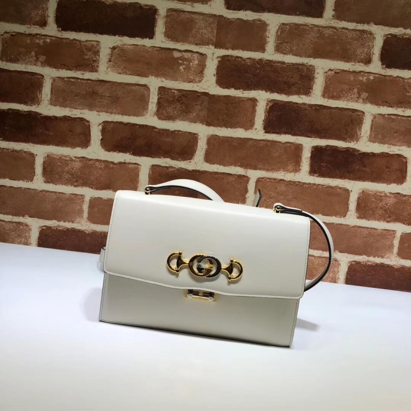 Gucci Zumi Smooth Leather Small Shoulder Bag 576388