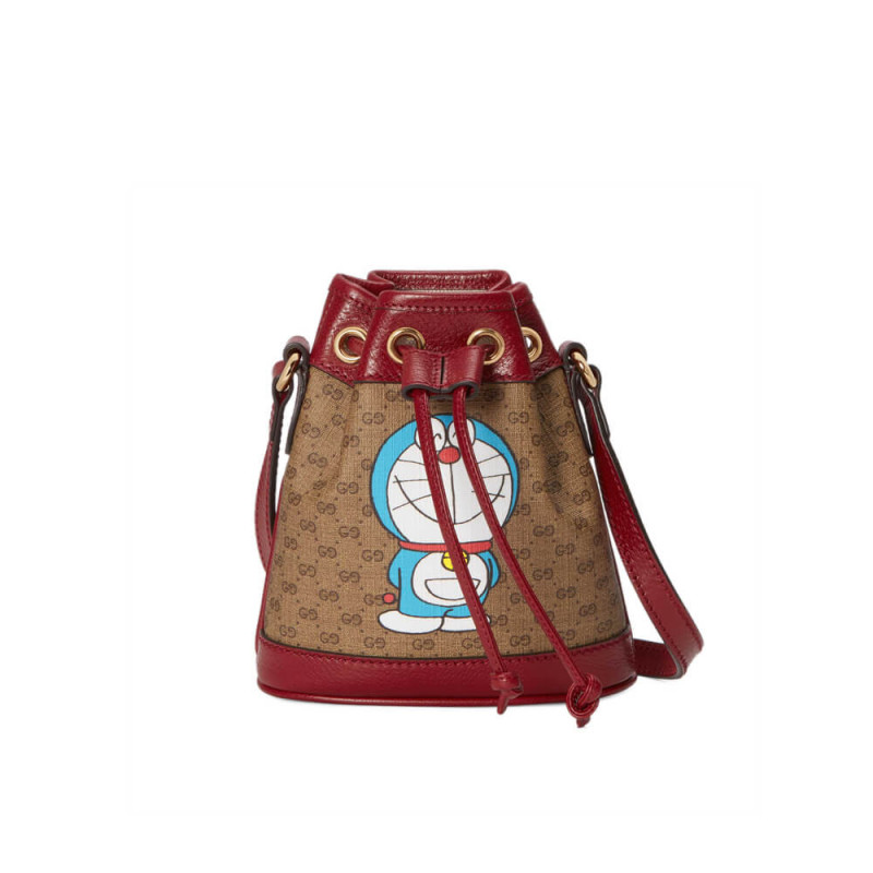Doraemon x Gucci Mini Bucket Bag 647801