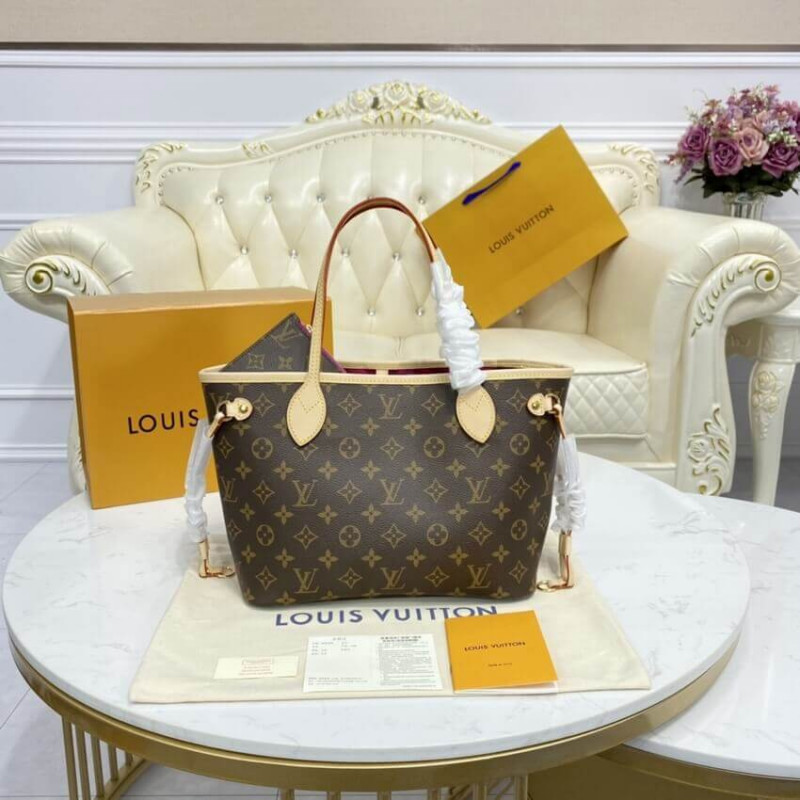 Louis Vuitton Monogram Neverfull PM M41000 M41001 M41245