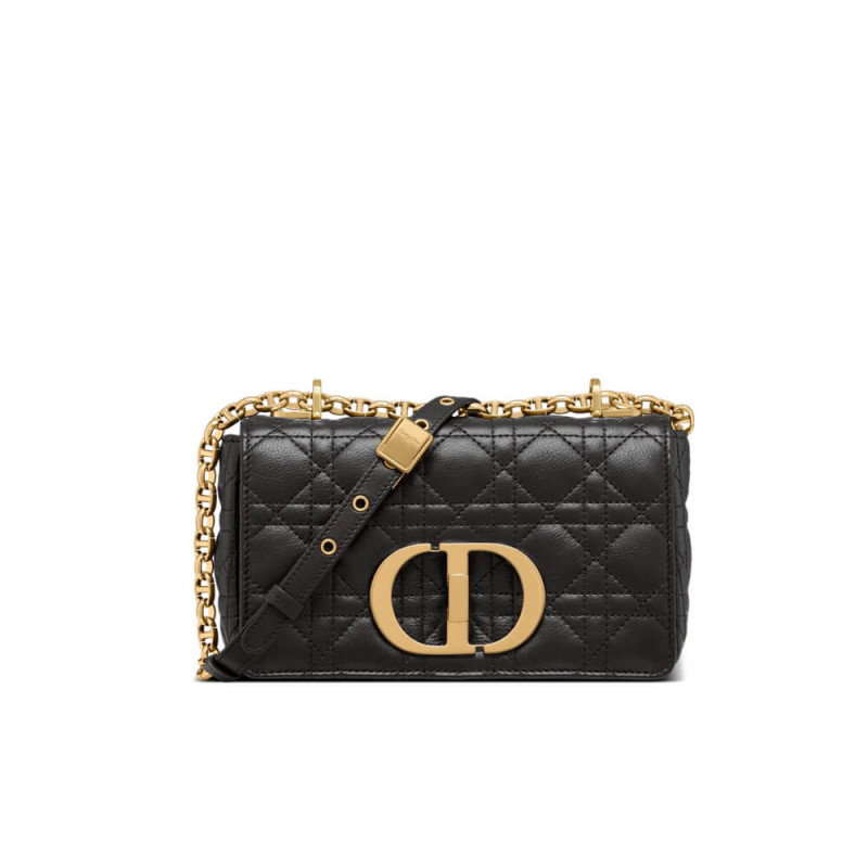 Dior Small Caro Bag Supple Cannage Calfskin M9241