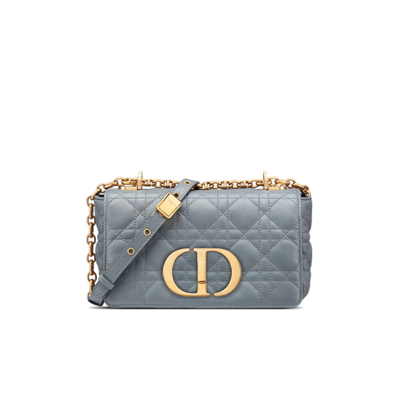 Dior Small Caro Bag Supple Cannage Calfskin M9241