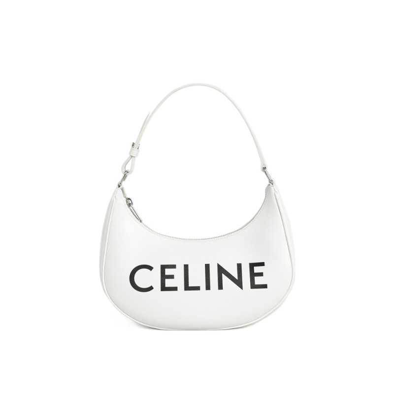 Celine Ava Bag In Smooth Calfskin With Celine Print 193953