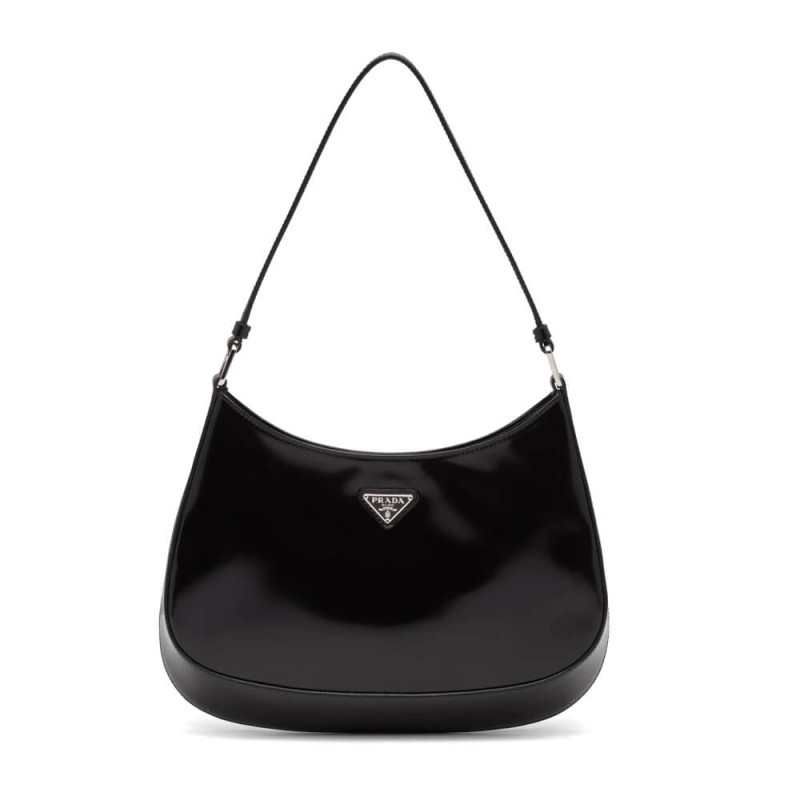 Prada Cleo Brushed Leather Shoulder Bag 1BC499