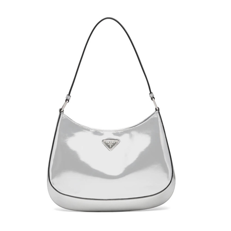 Prada Cleo Brushed Leather Shoulder Bag 1BC499