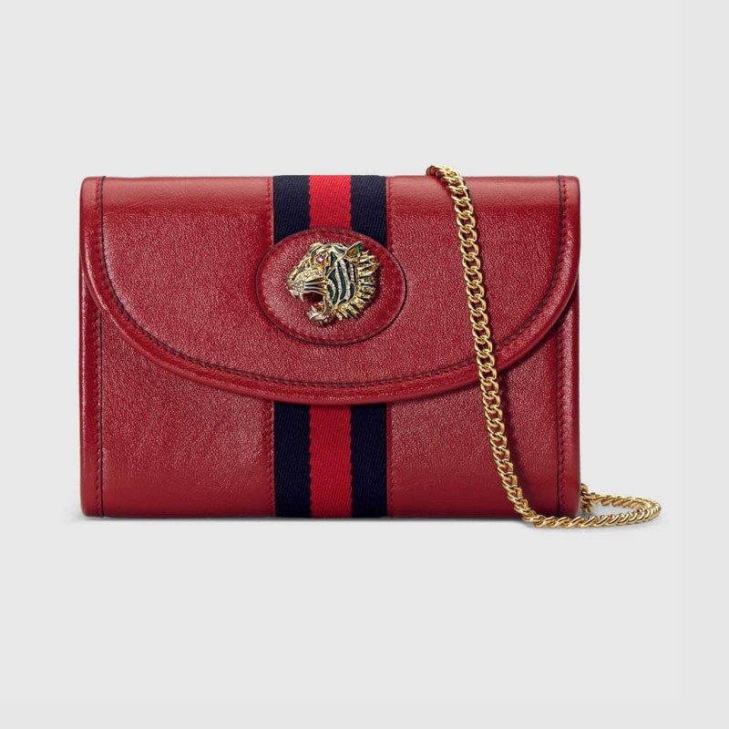 Gucci Smooth Leather Rajah Mini Bag 573797