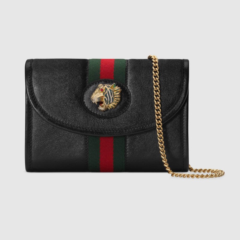 Gucci Smooth Leather Rajah Mini Bag 573797