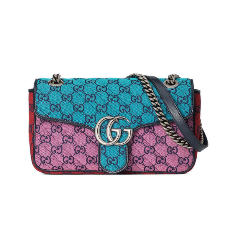 Gucci GG Marmont Multicolour Small Shoulder Bag 443497