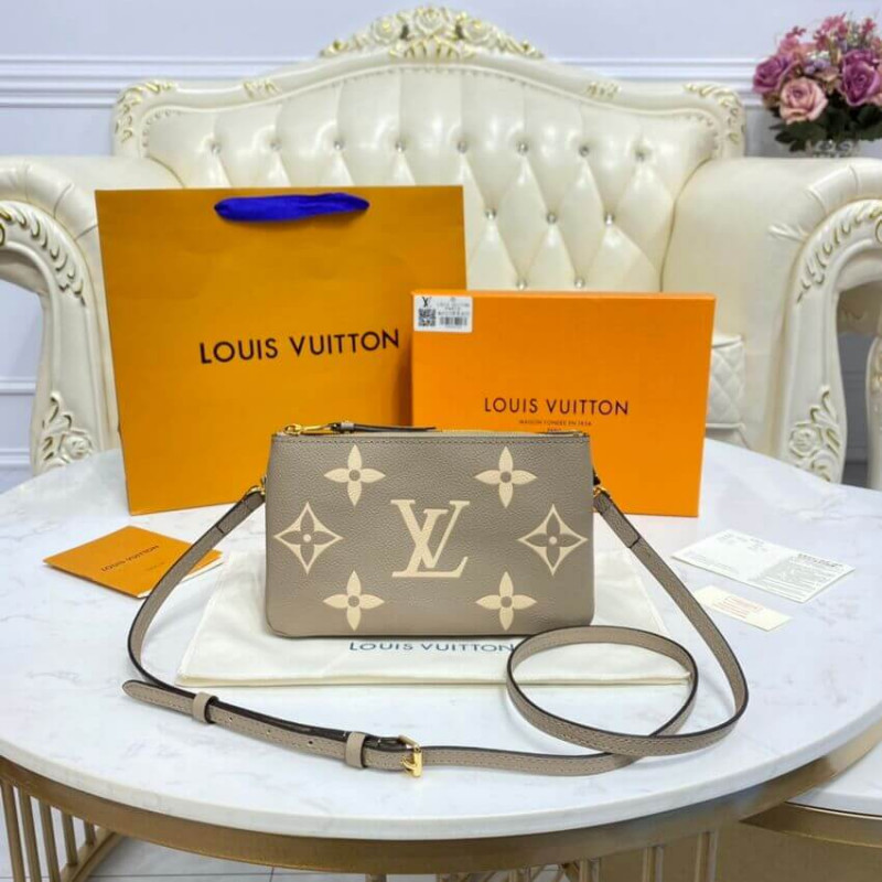 Louis Vuitton Bicolor Double Zip Pochette M80787