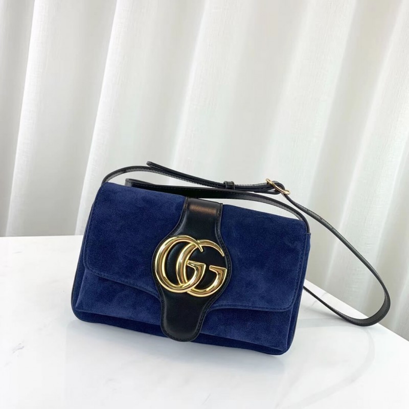 Gucci Suede Arli Small Shoulder Bag 550129