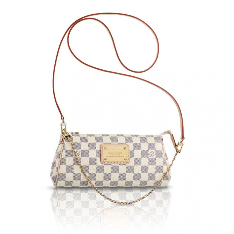 Louis Vuitton Damier Azur Canvas Eva Clutch N55214