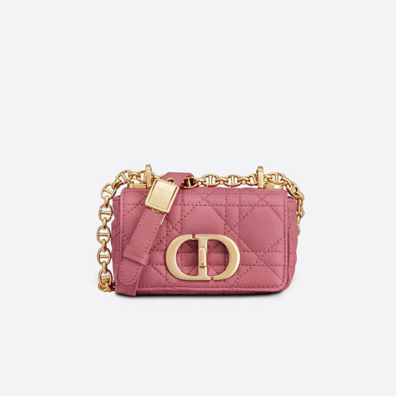 Christian Dior Micro Caro Bag Supple Cannage Calfskin S2022