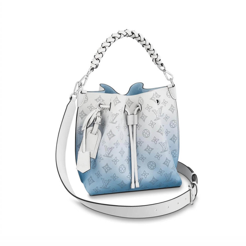 Louis Vuitton Muria Bag Gradient Blue Mahina Leather M57853
