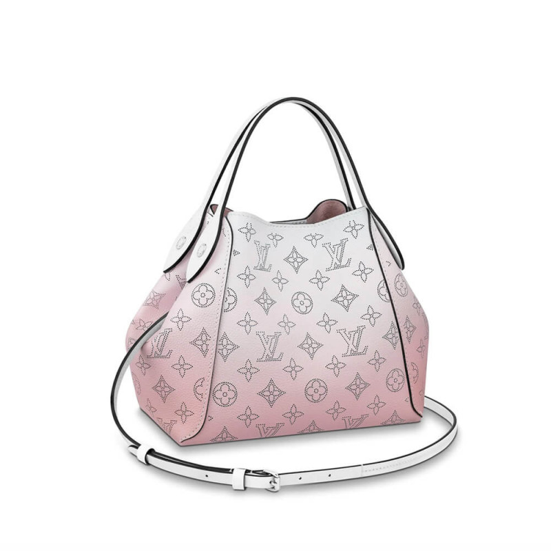 Louis Vuitton Hina PM Gradient Pink Mahina Leather M57858