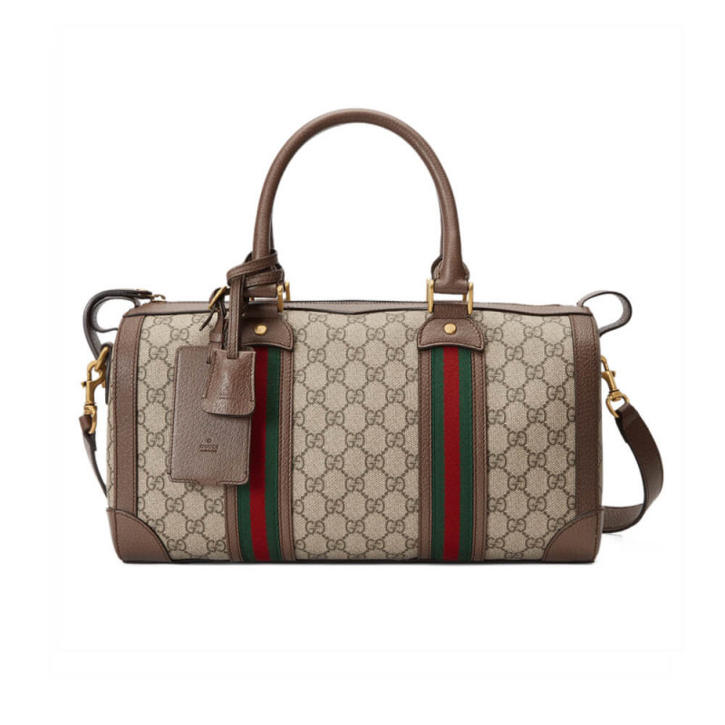 Gucci GG Small Duffel Bag With Web 645017