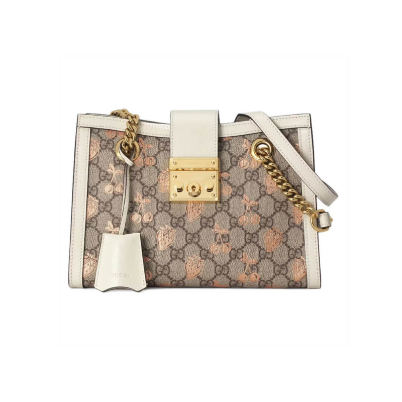 Gucci Padlock Small Berry Tote Bag 498156