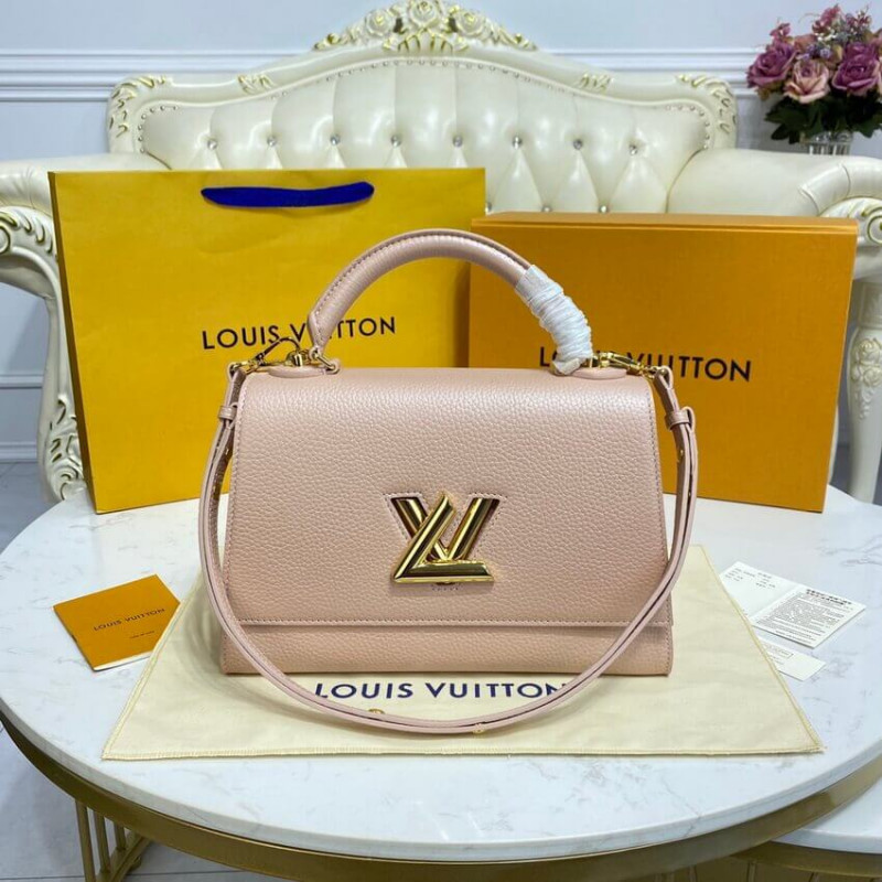 Louis Vuitton Twist One Handle MM M57090 Champagne Metallise