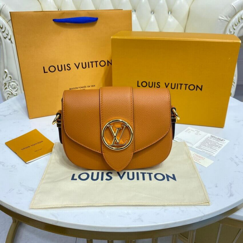 Louis Vuitton LV Pont 9 Soft PM M58729 Golden Siena