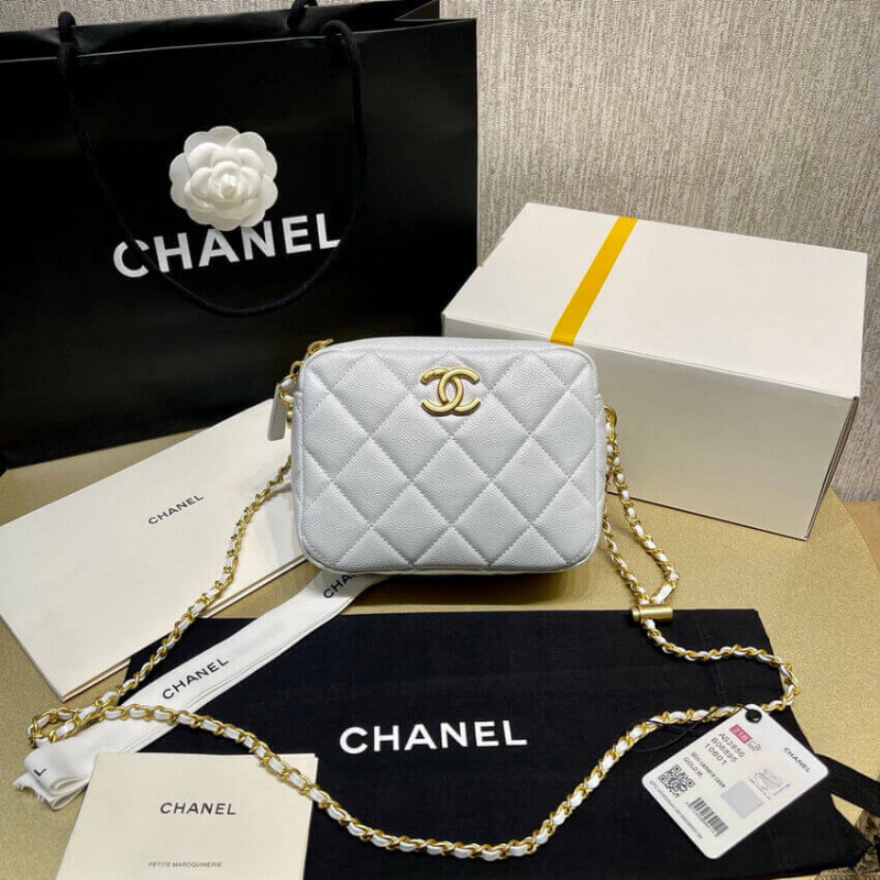 Chanel Grained Calfskin Camera Bag AS2856