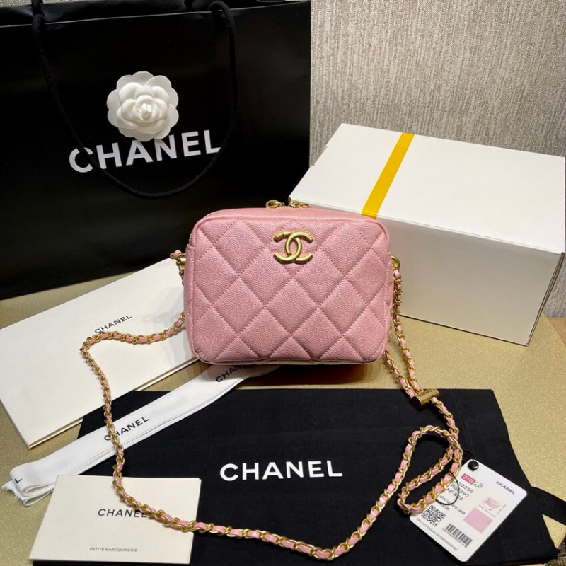 Chanel Grained Calfskin Camera Bag AS2856