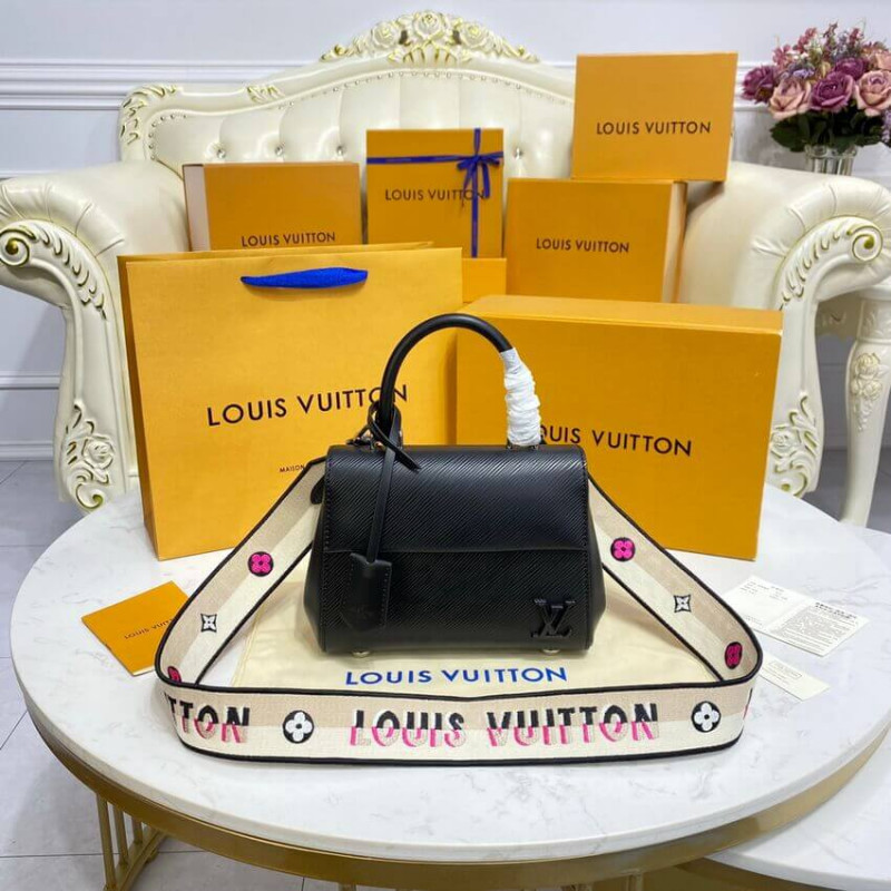 Louis Vuitton Epi Leather Cluny Mini M58931 Black